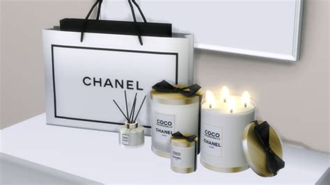 chanel candles|chanel candle and diffuser set.